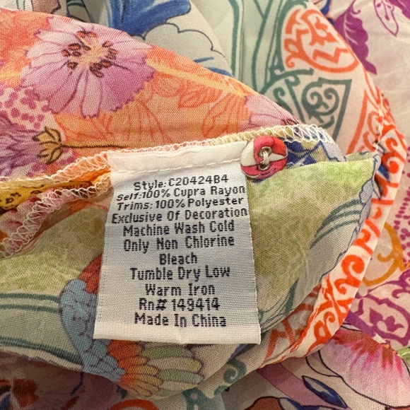 Johnny Was NEEKA TUNIC XXL - Picture 10 of 10